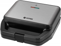 Вафельница Vitek VT-2626, 850Вт черный/серебристый