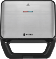 Вафельница Vitek VT-2626, 850Вт черный/серебристый
