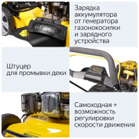 Газонокосилка роторная Champion LM5346E