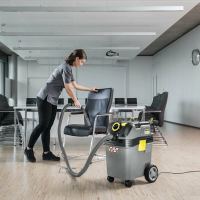 Пылесос профессиональный Karcher NT 30/1 AP Te L (1.148-231.0) серый/желтый/черный