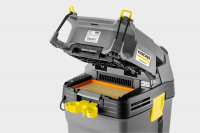 Пылесос профессиональный Karcher NT 40/1 AP L (1.148-321.0) серый/желтый/черный