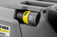 Пылесос профессиональный Karcher NT 40/1 AP L (1.148-321.0) серый/желтый/черный