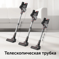 Пылесос Red Solution V3070 350Вт, черный/серый