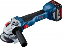 Углошлифовальная машина Bosch GWS 18V-10 (06019J4004) 2 АКБ, ЗУ и кейс в комплекте