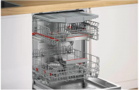 Посудомоечная машина встраиваемая Bosch SMD6ZC804E, полноразмерная, сушка с цеолитом, индикация времени на полу (Германия)