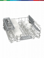 Посудомоечная машина Bosch SMS26DI00T, полноразмерная, серебристый