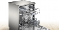 Посудомоечная машина Bosch SMS26DI00T, полноразмерная, серебристый