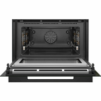 Духовой шкаф компактный с СВЧ Bosch CMG978NB1, черный (Германия)