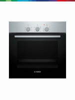 Духовой шкаф электрический Bosch HBF011BR0T, серебристый