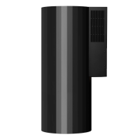 Вытяжка цилиндрическая Maunfeld Adelaide 39 Wall Black, черный