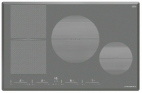 Индукционная варочная панель Maunfeld CVI804SFLGR Inverter, серый