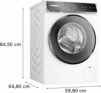 Стиральная машина Bosch WGB244A0SN, белый/черный (Германия)