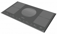 Индукционная варочная панель Maunfeld CVI905SFDGR Inverter, серый