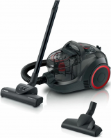 Пылесос Bosch BGS21WPOW ProPower, черный/красный