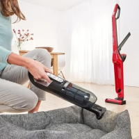 Пылесос вертикальный Bosch Flexxo 28Vmax ProAnimal BBH3ZOO28, красный