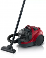 Пылесос Bosch BGS21WX200, красный/черный