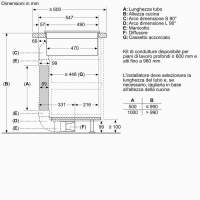 Индукционная варочная панель с вытяжкой NEFF V57YHQ4C0, черный (без фурнитуры)