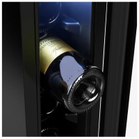 Встраиваемый винный шкаф Maunfeld MBWC-20S7, черный