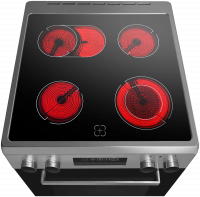 Плита электрическая Maunfeld MEC611CS09TD, нержавеющая сталь
