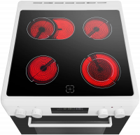 Плита электрическая Maunfeld MEC611CW09TD, белый