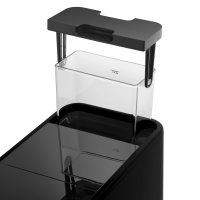 Кофемашина автоматическая Maunfeld MF-A7021BK, черный/серебристый