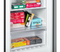 Холодильник Maunfeld MFF185NFB Inverter, черный