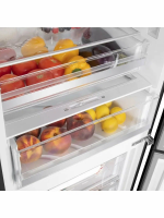 Холодильник Maunfeld MFF185NFBG Inverter, бежевый