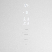 Холодильник Maunfeld MFF185NFW Inverter, белый