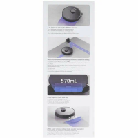Робот пылесос Dreame D10s Pro, черный