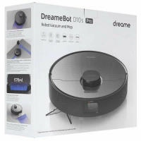 Робот пылесос Dreame D10s Pro, черный