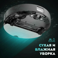 Робот пылесос Dreame D10s Pro, черный