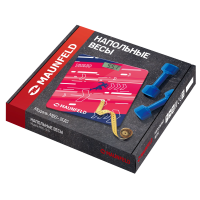 Весы напольные Maunfeld MBS-153G03 до 150 кг с точностью до 100 г, стеклянные