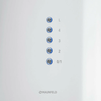 Вытяжка цилиндрическая Maunfeld Lee Wall 39 Long, белый