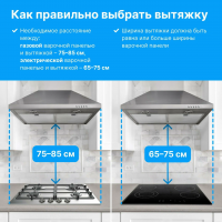 Вытяжка цилиндрическая Maunfeld Lee Wall 39 Long, белый