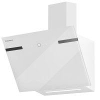 Вытяжка наклонная Maunfeld Amber 60 glass white, белый/сатин