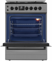 Плита газовая Maunfeld MGC60ECGR05, нержавеющая сталь