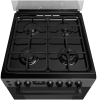 Плита газовая Maunfeld MGC60ECGR05, нержавеющая сталь