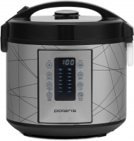 Мультиварка Polaris IQ Home PMC 5020 Wi Fi, 5л 750Вт серебристый/черный