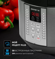Мультиварка Polaris PMC 0586AD, 5л 750Вт черный