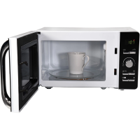 Микроволновая печь Oursson MD2033/WH, 20л. 700Вт белый/черный