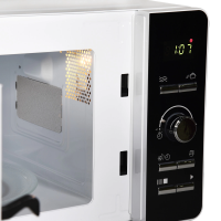 Микроволновая печь Oursson MD2033/WH, 20л. 700Вт белый/черный