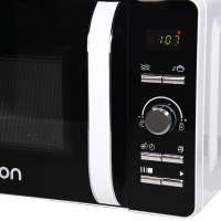 Микроволновая печь Oursson MD2033/WH, 20л. 700Вт белый/черный