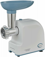 Мясорубка Maunfeld MF-232WB, голубой/белый