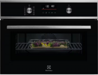 Электрический духовой шкаф Electrolux EVL6E49X, черный/серебристый