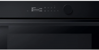 Духовой шкаф Samsung Dual Cook Flex NV7B5645TAK/WT, электрический, чёрный