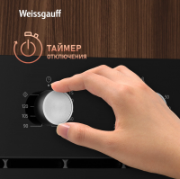 Электрический духовой шкаф Weissgauff EOM 206 BM, черный