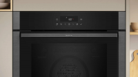 Духовой шкаф электрический Neff B5ACJ7AG3, черный/графит