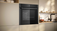 Духовой шкаф электрический Neff B5ACJ7AG3, черный/графит