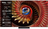 Телевизор QLED TCL 75C8K, Smart TV, черный