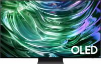 Телевизор QLED Samsung QE83S90DAEXRU, Smart TV, черный